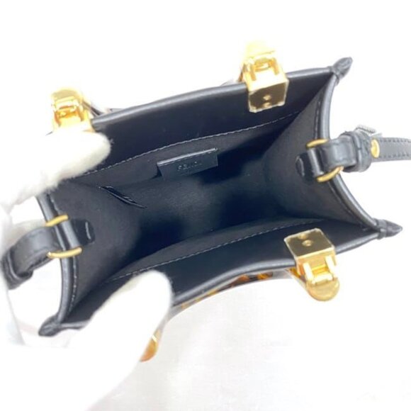 Fendi 2-Way Bag Sunshine Mini Black - Picture 4 of 10